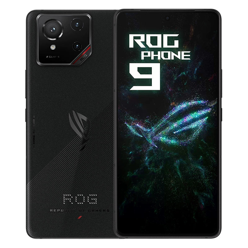 Smartphone Asus ROG Phone 9 - 12-256GB - 5G, Tela AMOLED 185Hz, Snapdragon 8 Elite, Câmera 50MP, Bateria 5800mAh - 65W