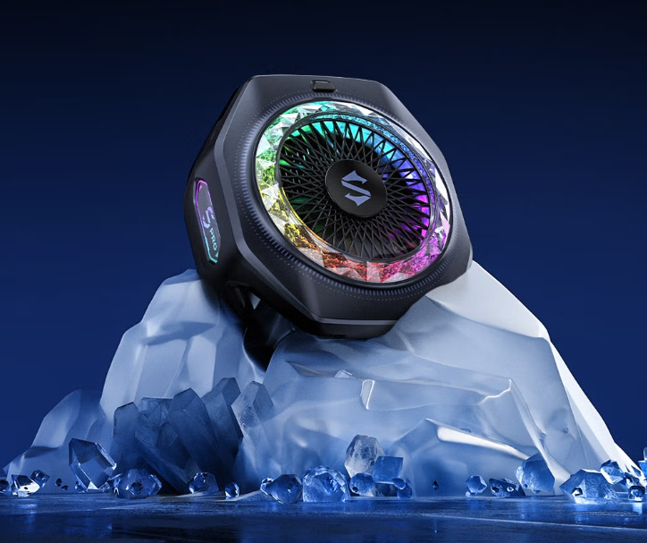 Cooler Magnético Black Shark Funcooler 5 Pro 35W - Resfriamento Potente, RGB, Compatível com Celular e Tablet