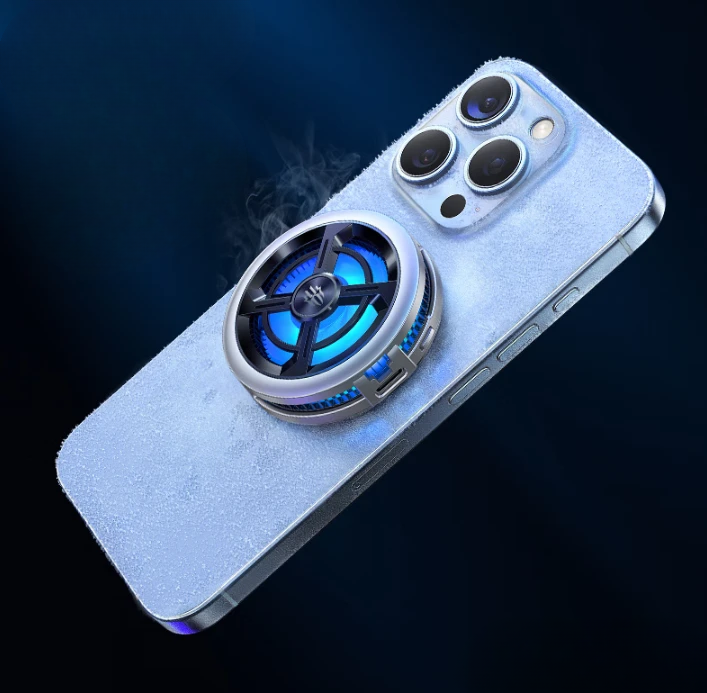 Cooler Magnético Redmagic 6 Air 15W - Resfriamento Potente, RGB, Compatível com Celular e Tablet