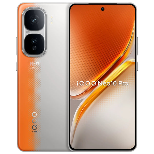 Smartphone iQOO Neo 10 Pro 5G - 16-256GB - Dimensity 9400, 50MP Câmera, Tela 6.78" 144Hz, Bateria de 6100mAh - 120W