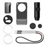 KIT FULL Fotográfico Vivo X300 Pro - Lente Telefoto Zeiss 2.35X, Capa e Disparador