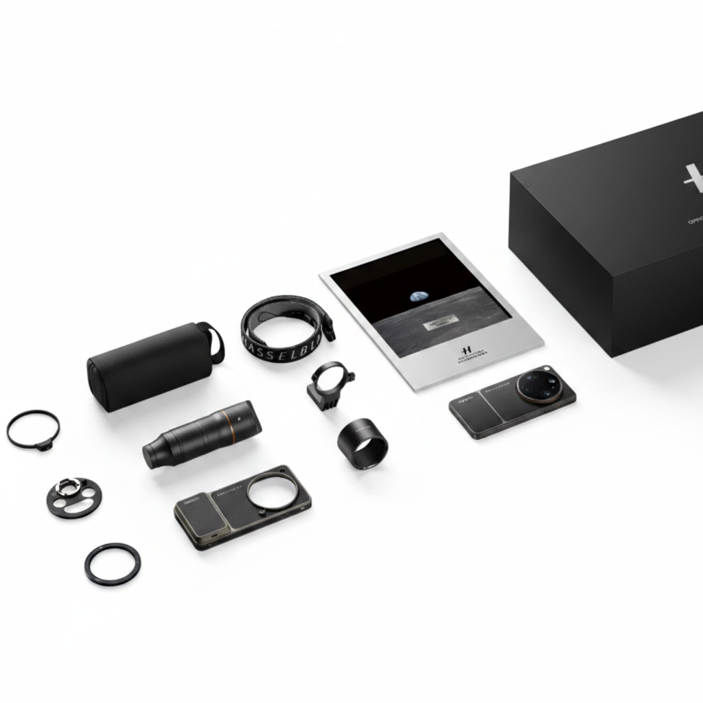 Smartphone Oppo Find X9 Ultra 5G CN + KIT Fotografia HASSELBLAD - 16-1TB - Snapdragon 8 Elite Gen 5, 200MP Câmera, Tela 6.82" 144Hz, Bateria de 7050mAh - 100W